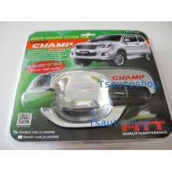 โครเมี่ยม เบ้าปีก เบ้าถ้วยรองมือเปิดประตู รุ่น 4 ประตู FITT V.3 Hilux vigo champ 2011  v.8